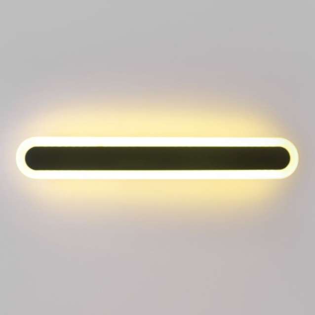 Светильник настенный САПФИР SPF-4779 Черный + ром ` 400мм 1/LED/224W BARR 24-03 (1 из 10шт в короб