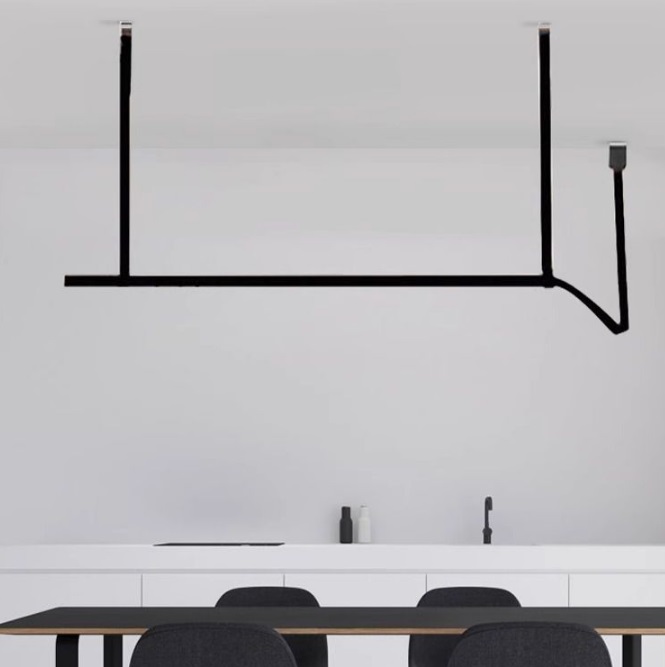 Светильник DZN-13646 ЧЕРНЫЙ ` D1500/H1500/1/LED/4500K