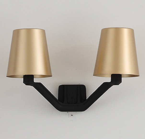 Светильник DZN-13667 ЧЕРНЫЙ + БРОНЗА ` D500/H300/2/E14/40W MUSSO