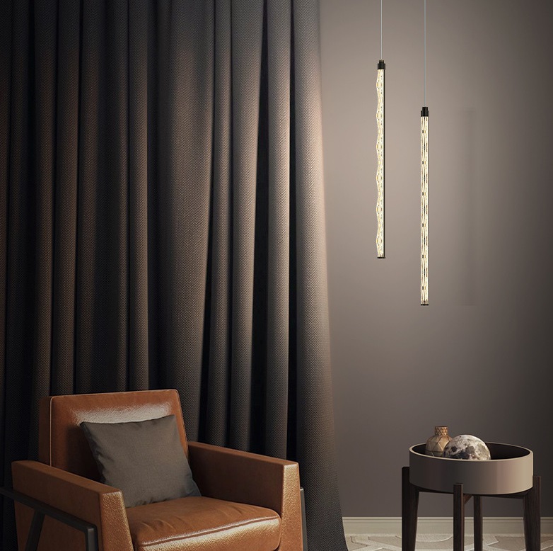 Светильник DZN-13686 ЧЕРНЫЙ ` D70/H600+1500/1/LED/16W/3000+4500+6500K CLARA