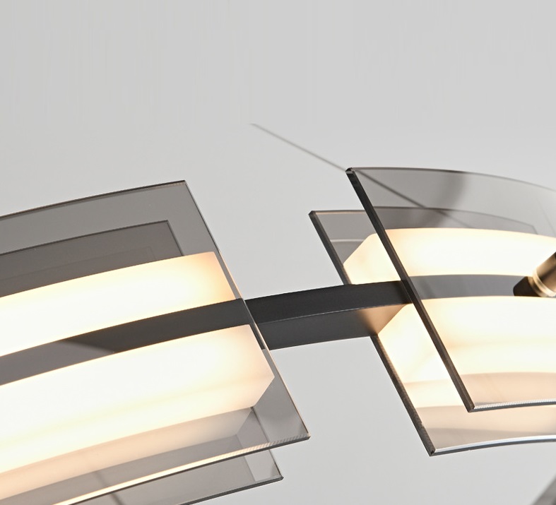 Светильник DZN-33223 ЧЕРНЫЙ ` D800*100/H1200/1/LED/48W/4500K BLACKOUT