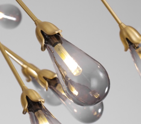 Светильник DZN-33223 ЧЕРНЫЙ ` D800*100/H1200/1/LED/48W/4500K BLACKOUT