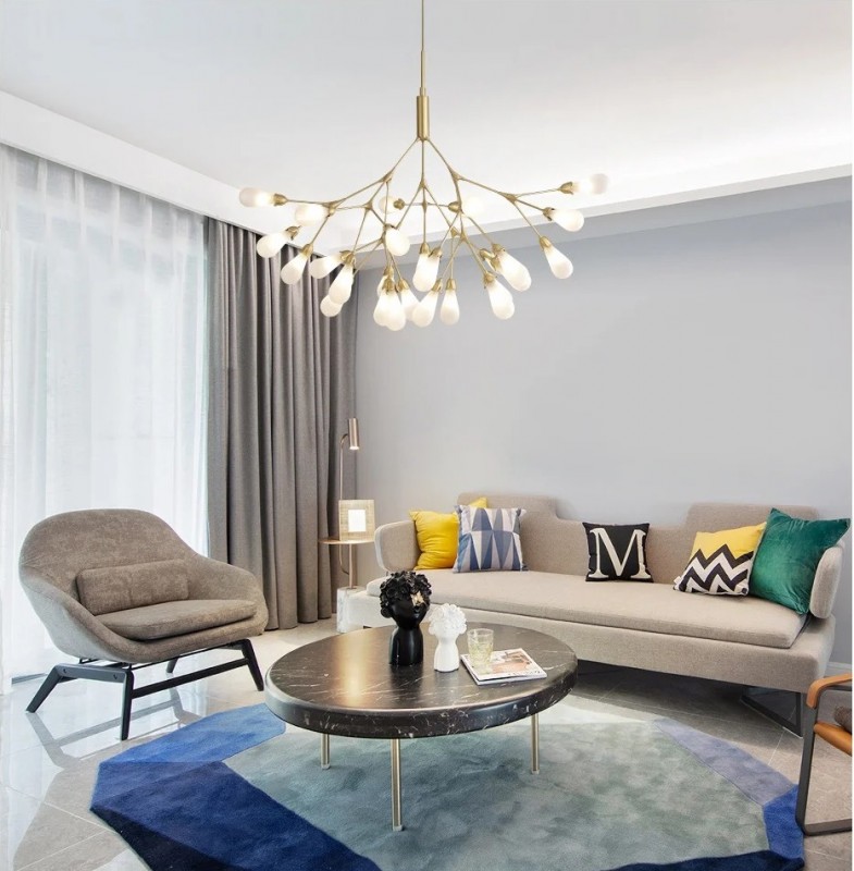 Светильник DZN-33223 ЧЕРНЫЙ ` D800*100/H1200/1/LED/48W/4500K BLACKOUT