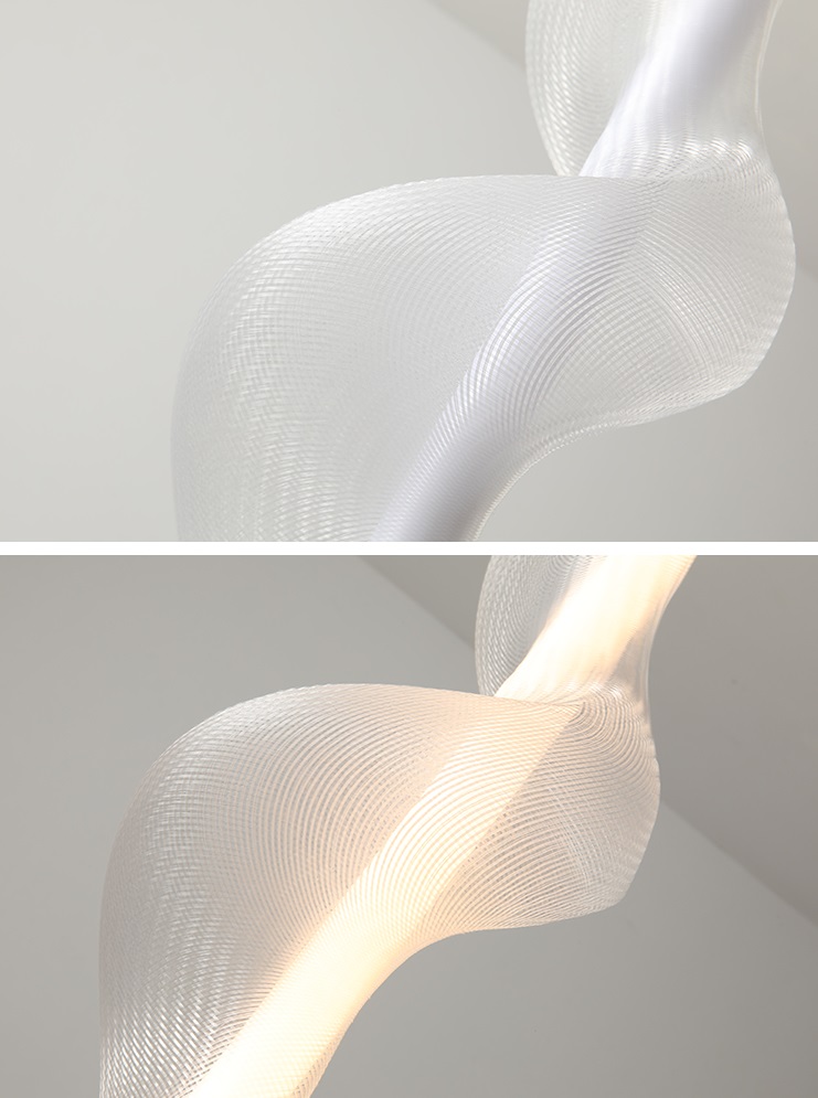 Светильник DZN2-1-21 GREY/СЕРЫЙ ` D180/H900/1/LED/20W VAPOUR