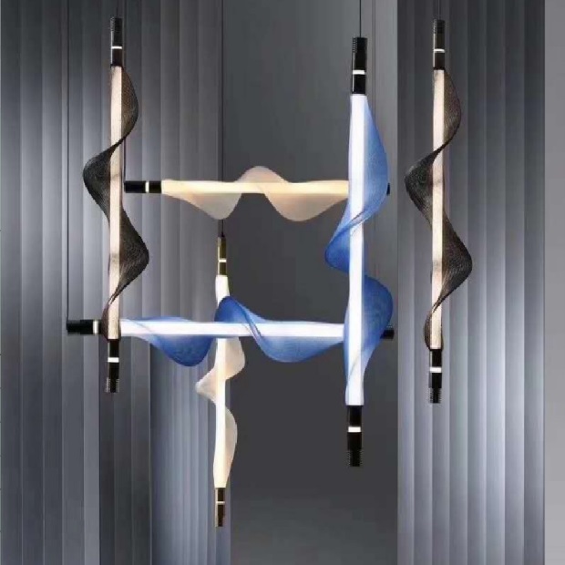 Светильник DZN2-1-21 GREY/СЕРЫЙ ` D180/H900/1/LED/20W VAPOUR