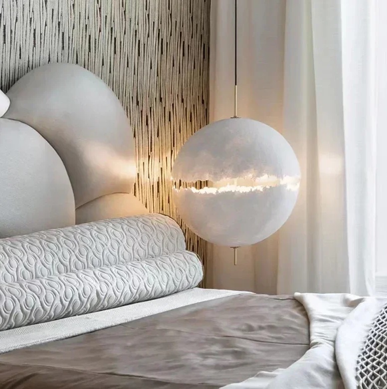 Светильник DZN-13745 ЗОЛОТАЯ БРОНЗА ` D400/H1500/1/LED/.W/4000K