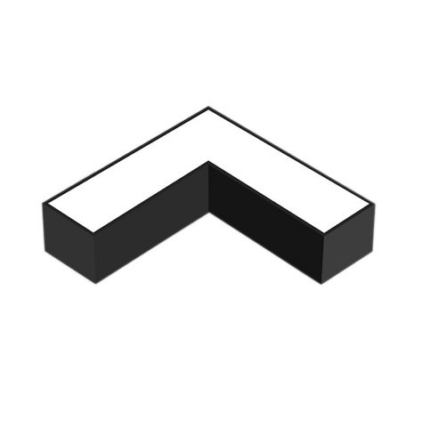 Светильник угловой SPFD-13766 RG-TD5006-L90 ЧЕРНЫЙ D1200/H55*65/1/LED/15W/4000K угловой соединитель