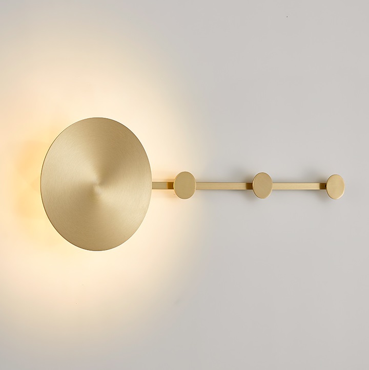 Светильник DZN1-7-56 ЗОЛОТО ` D700*250/H60/1/LED/8W/4500K HANGER