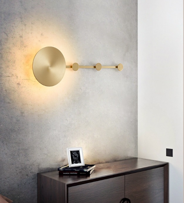 Светильник DZN1-7-56 ЗОЛОТО ` D700*250/H60/1/LED/8W/4500K HANGER