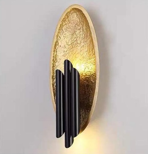 Светильник DZN1-7-45 ЗОЛОТО+ЧЕРНЫЙ ` D450/H170/2/G9/40W