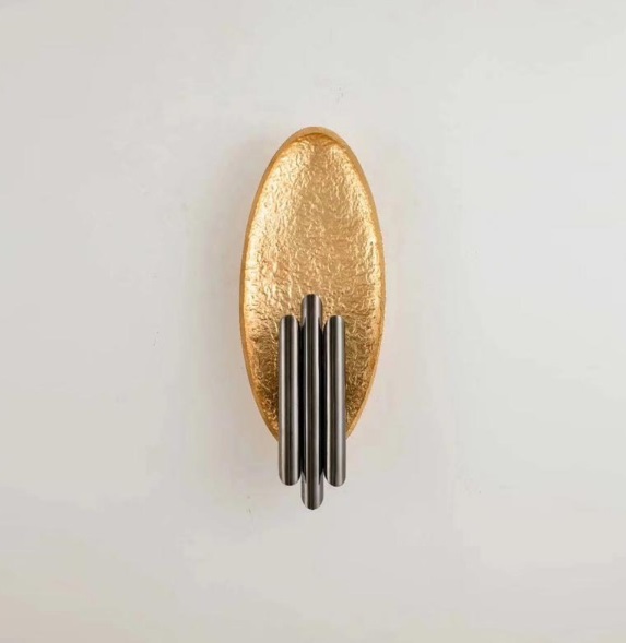 Светильник DZN1-7-45 ЗОЛОТО+ЧЕРНЫЙ ` D450/H170/2/G9/40W