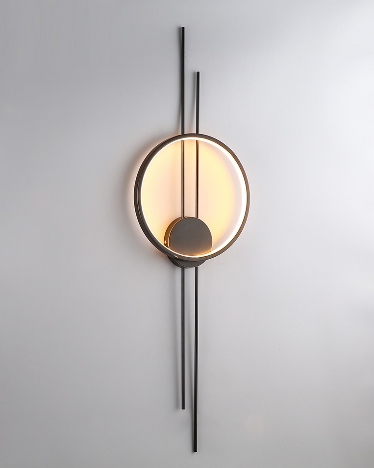 Светильник DZN-13795 ЧЕРНЫЙ ` D300*1000/H100/1/LED/15W/3000K ACTION