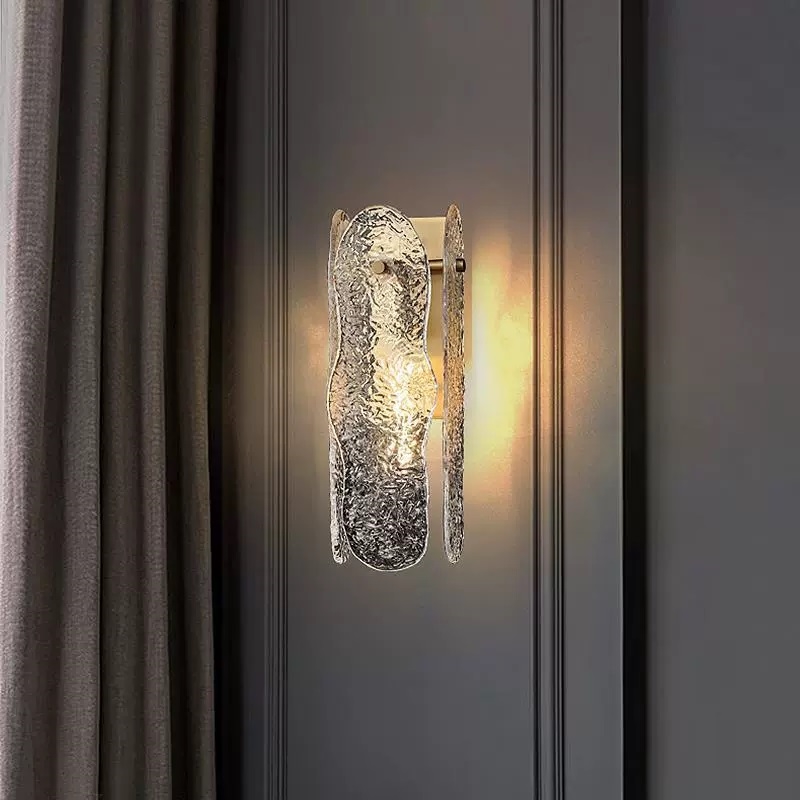 Светильник DZN-13802 ЗОЛОТАЯ БРОНЗА ` D140/H350/1/E14/40W высококачественное стекло ручной рабо