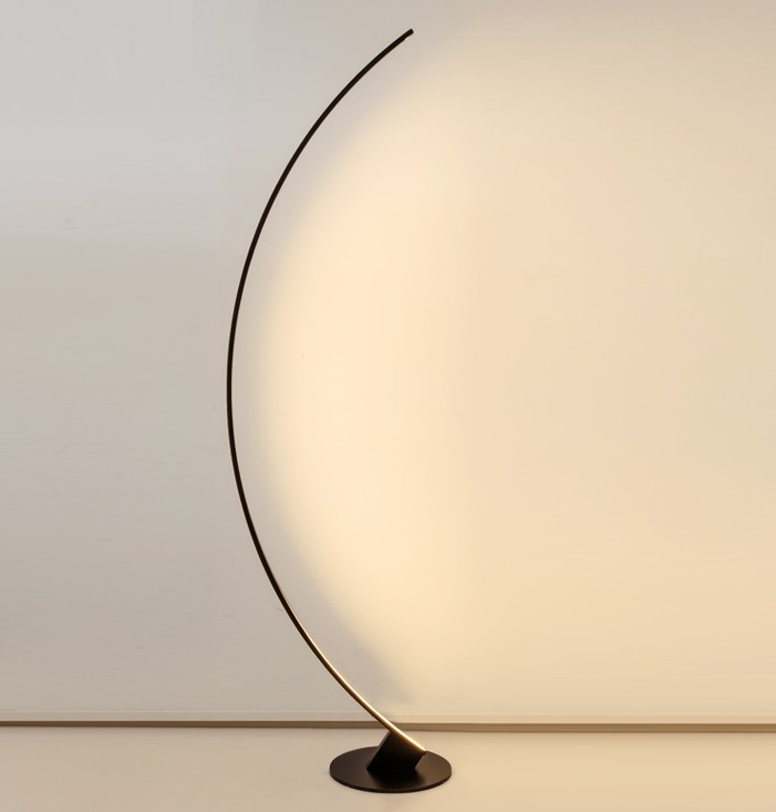 Светильник напольный DZN-10447 ЧЕРНЫЙ ` D650/H1700/1/LED/36W/2800-6500K