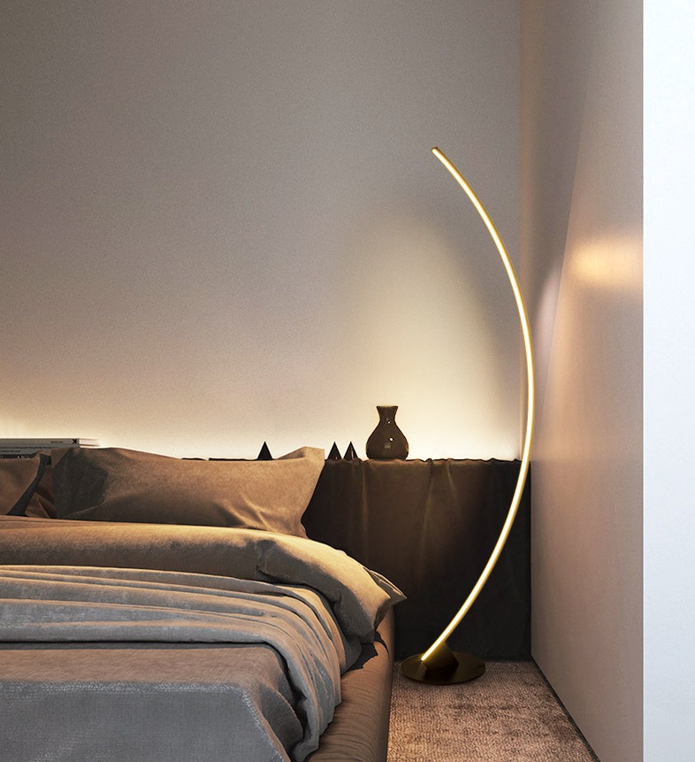 Светильник напольный DZN-10447 ЧЕРНЫЙ ` D650/H1700/1/LED/36W/2800-6500K