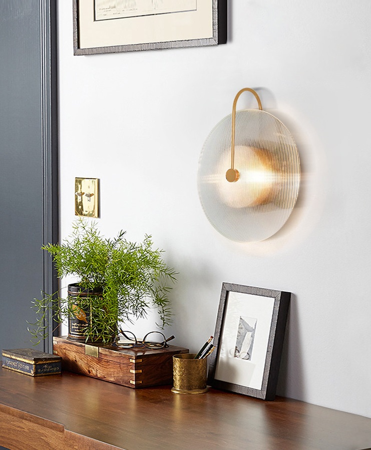 Светильник DZN-65336 ЗОЛОТО ` D250/H120/1/LED/.W/3000K