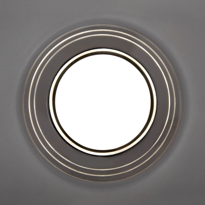 Светильник встраиваемый General GCL-G53-H38 Круг 3-х уровневый Зеркальный (1/50)
