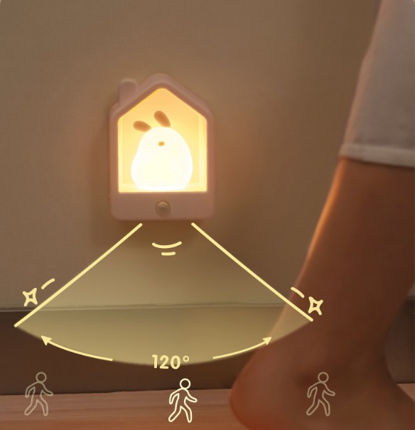 Светильник SPF-13039 РОЗОВЫЙ ДОМИК RABBIT 117*87*55mm 24-02