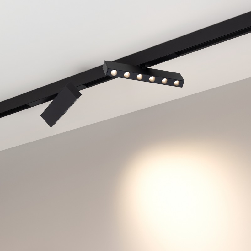 Светильник MAG-DOTS-FOLD-25-S200-6W Warm3000 (BK, 30 deg, 24V)