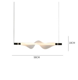 Светильник DZN2-1-21 WHITE/БЕЛЫЙ ` D180/H900/1/LED/20W VAPOUR