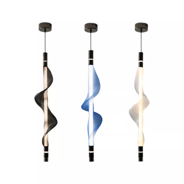 Светильник DZN2-1-21 WHITE/БЕЛЫЙ ` D180/H900/1/LED/20W VAPOUR