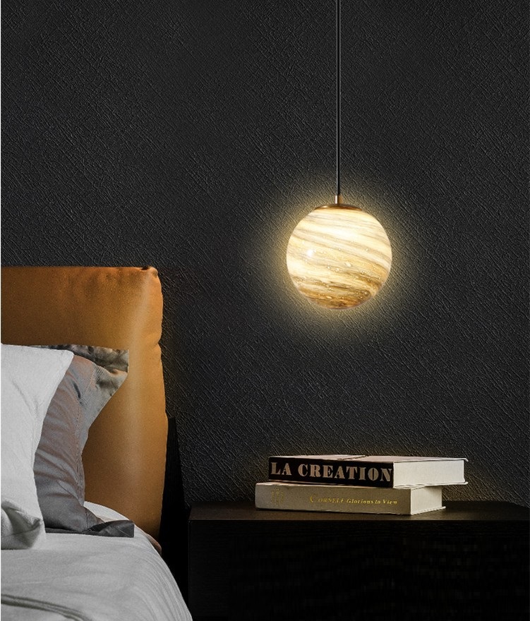 Светильник ElegantLight SPFD-13075 БРОНЗА/КОРИЧНЕВЫЙ D200/H1500/1/./40W