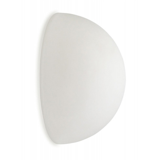 Светильник настенный ElegantLight DZN-13078 БЕЛЫЙ D200/H100/1/LED/8W4500K глянцевое стекло