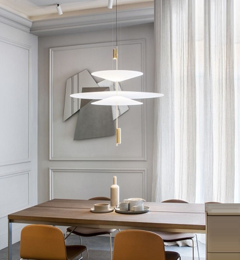 Светильник подвесной ElegantLight DZN-8305 BRONZE/БРОНЗА ` D360+680+360/H1200/3/LED/9W LUCEISOLA 22-