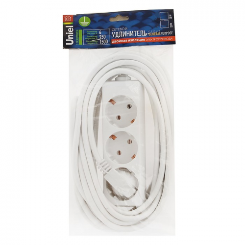 Удл Uniel Generall 3вх. 3м S-CP3-3