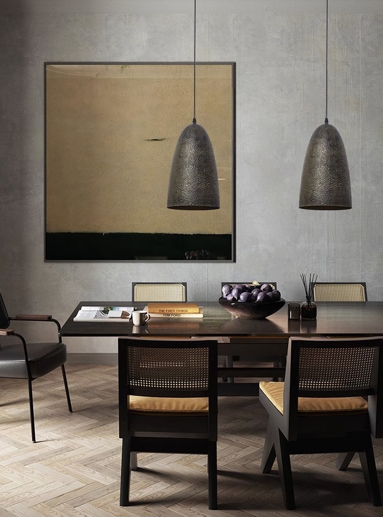 Светильник DZN-13112 ЧЕРНЫЙ ` D200/H330+1200/1/E27/40W