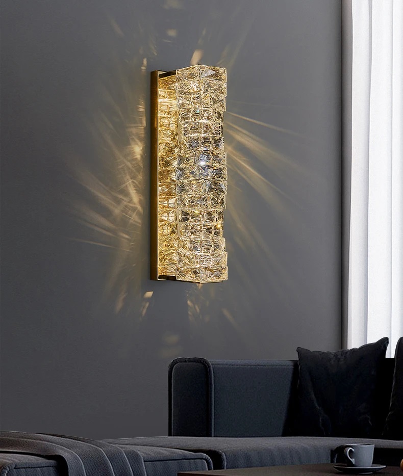 Светильник ElegantLight DZN-13118 ЗОЛОТО ` D120/H460/1/LED/24W/4200 CARE WALL