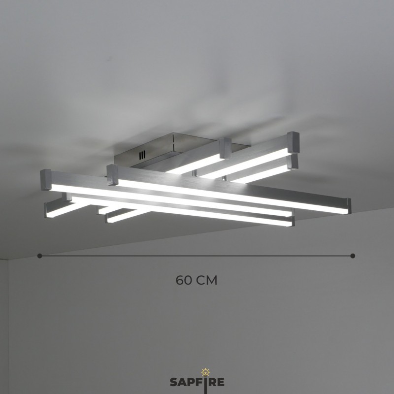 Светильник А09/600 CHROME/РОМ ` D600/H110/6/LED/112W 2.4G PICK SPF24-07 (1 из 2шт)