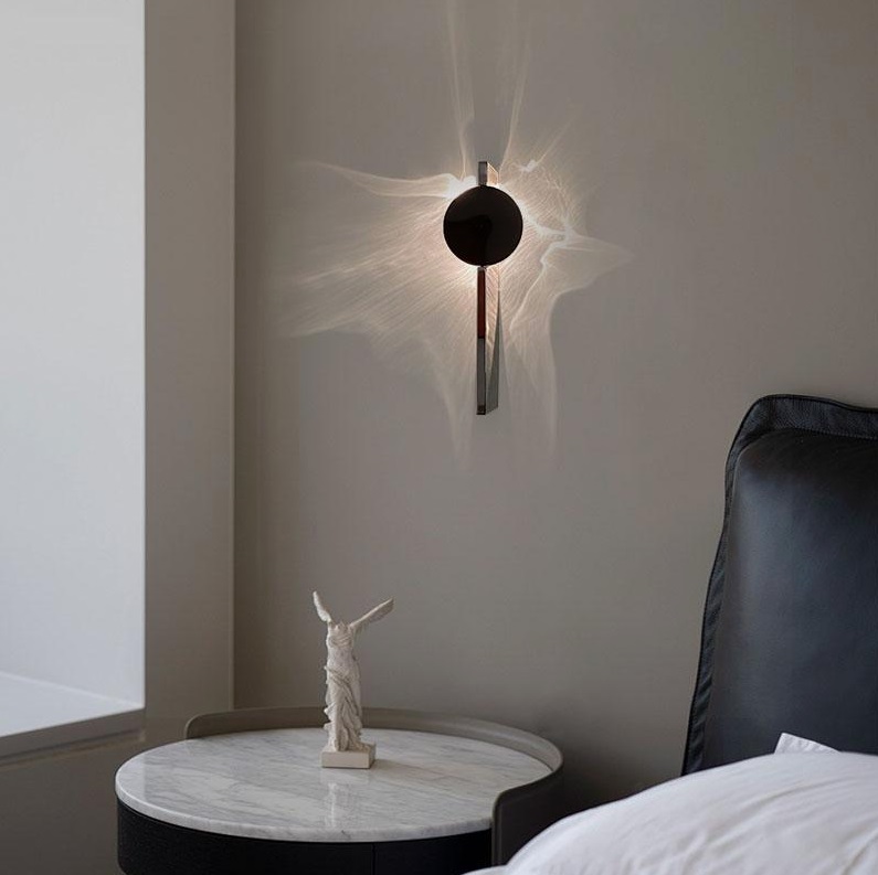 Светильник DZN-55074 ЧЕРНЫЙ / РОМ ` D300*105/H80/1/LED/3W/4500K FRIPPE 24-12