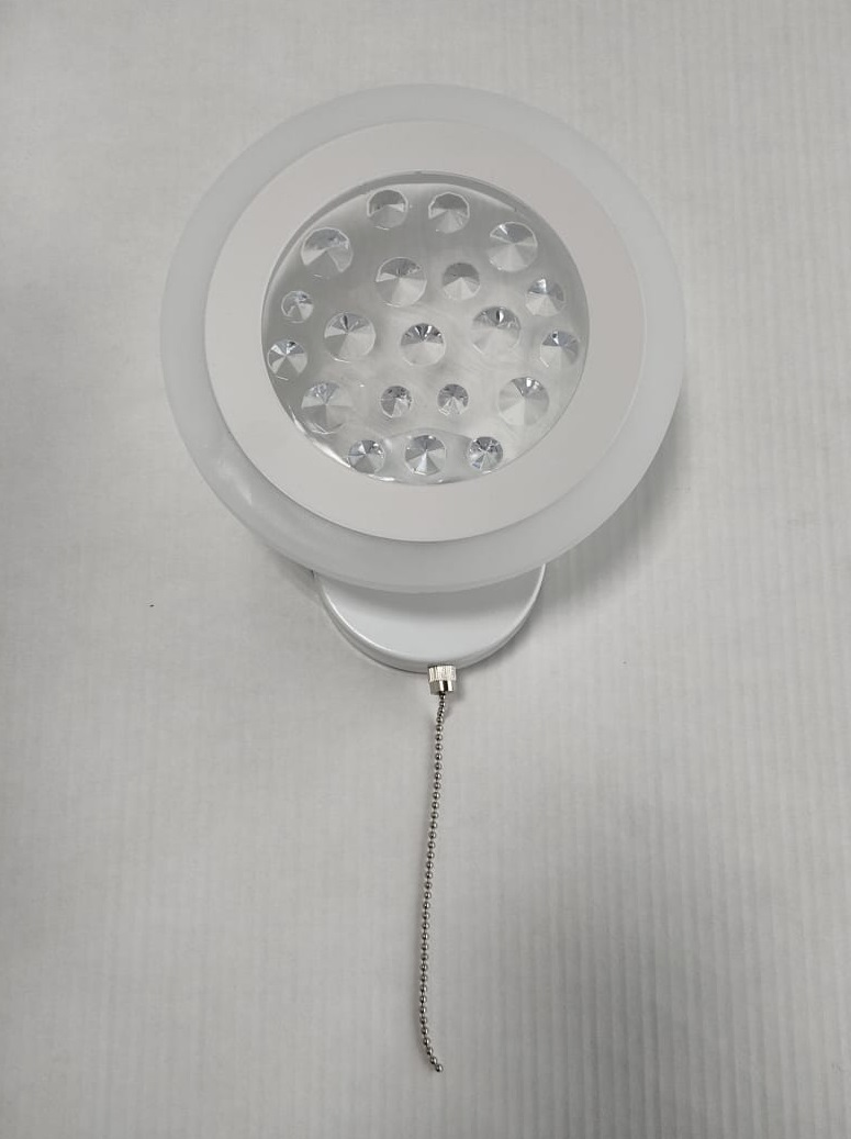 Светильник SPF-65130 БЕЛЫЙ ` D150/H70/1/LED/11W/4000K + режим ночника DONATO