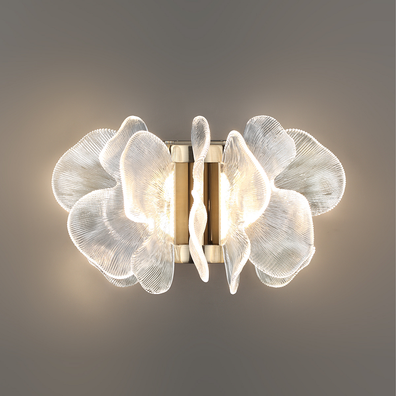 5089/25WL L-VISION ODL25 античная бронза/прозрачный/акрил Бра LED 25W 3500K SIAMA