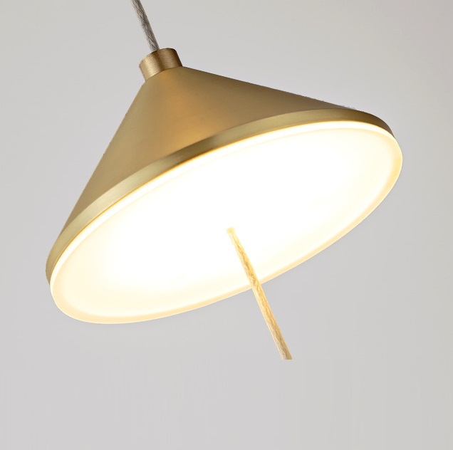 Светильник DZN-11171 БРОНЗА/ЧЕРНЫЙ ` D130/H3000/2/LED/10W/2800K CHAINLIGHTS