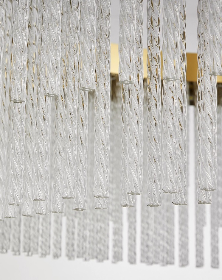 Светильник подвесной DZN-5219 БРОНЗА ` D400*230/H1200/1/LED/40W FRENCH