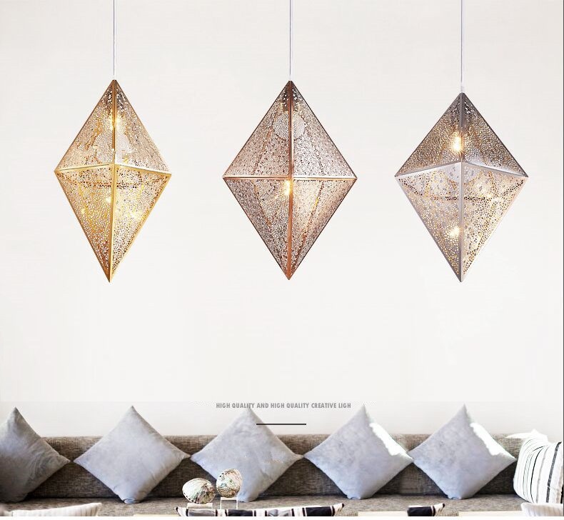 Светильник DZN-11223 ЗОЛОТО ` D250/H400+1200/1/E27/40W ROMBO