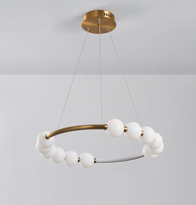 Светильник подвесной ElegantLight DZN-11231 БРОНЗА ` D600*80/H1500/1+12/LED/45W/4500K N-LACEE