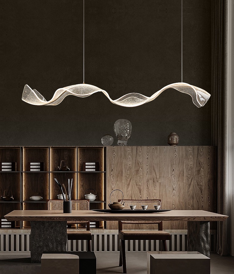 Светильник подвесной ElegantLight DZN-11234 РОМ ` D1500*300/H1000/1/LED звёздное небо SPRAY 24-09