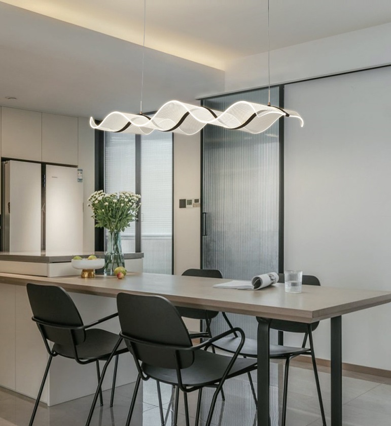 Светильник подвесной ElegantLight DZN-11234 РОМ ` D1500*300/H1000/1/LED звёздное небо SPRAY 24-09