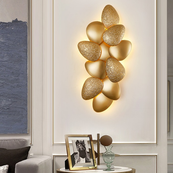 Светильник панно ElegantLight DZN-11274 ЗОЛОТО ` D650*300/H150/6/G9/40W GOLDPALM