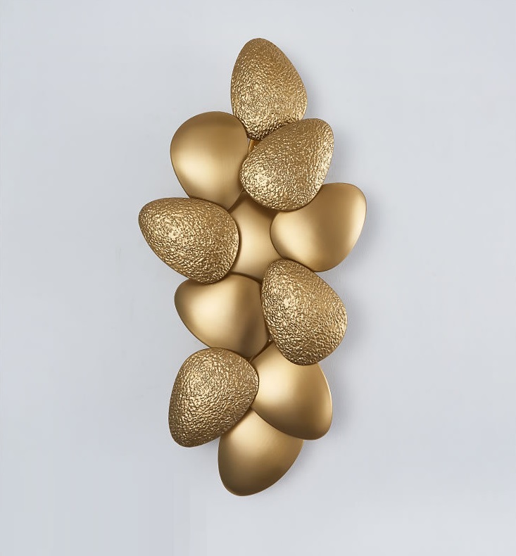 Светильник панно ElegantLight DZN-11274 ЗОЛОТО ` D650*300/H150/6/G9/40W GOLDPALM