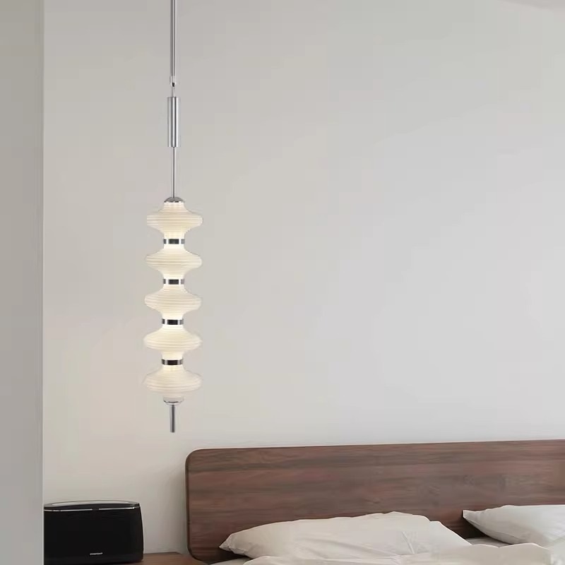 Светильник ElegantLight DZN-13245 РОМ/БЕЛЫЙ МАТОВЫЙ ` D180/H700+800/1/LED/15W/4000K AUIS