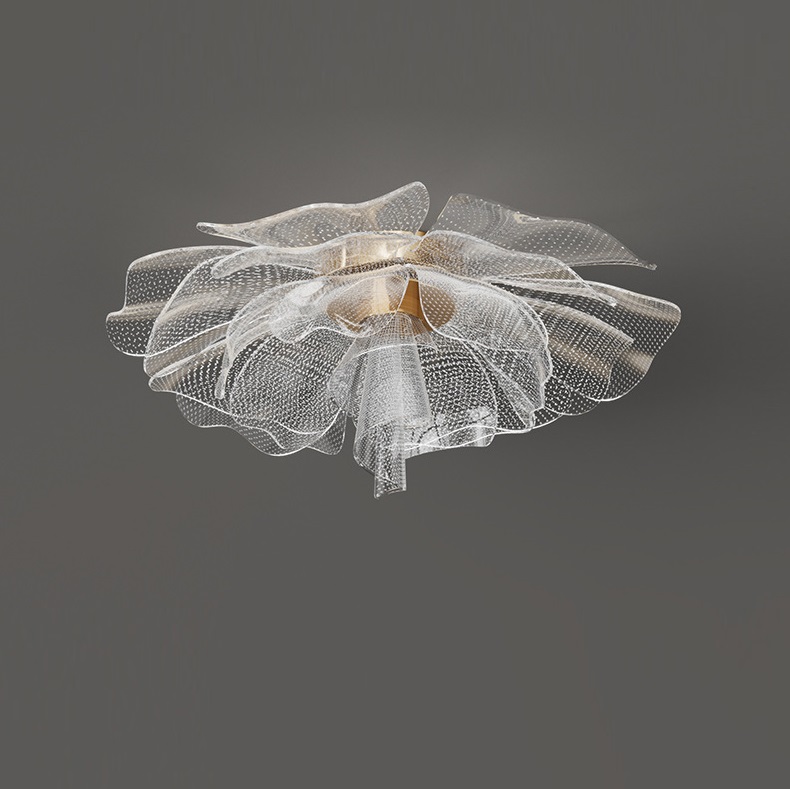 Светильник DZN-13260 ЗОЛОТО ` D550/H240/1/LED/18W/4000K VIOLET