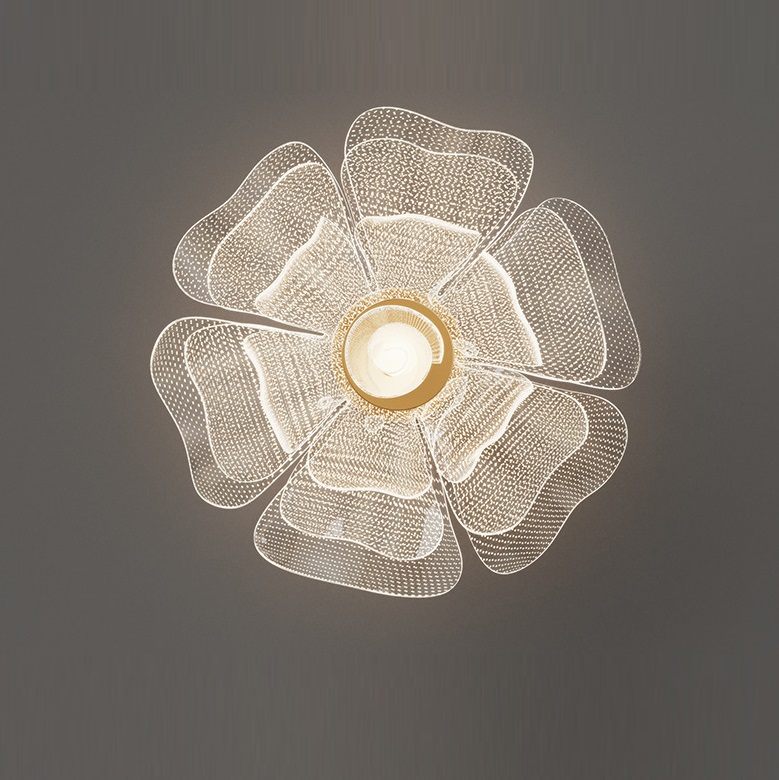 Светильник DZN-13260 ЗОЛОТО ` D550/H240/1/LED/18W/4000K VIOLET