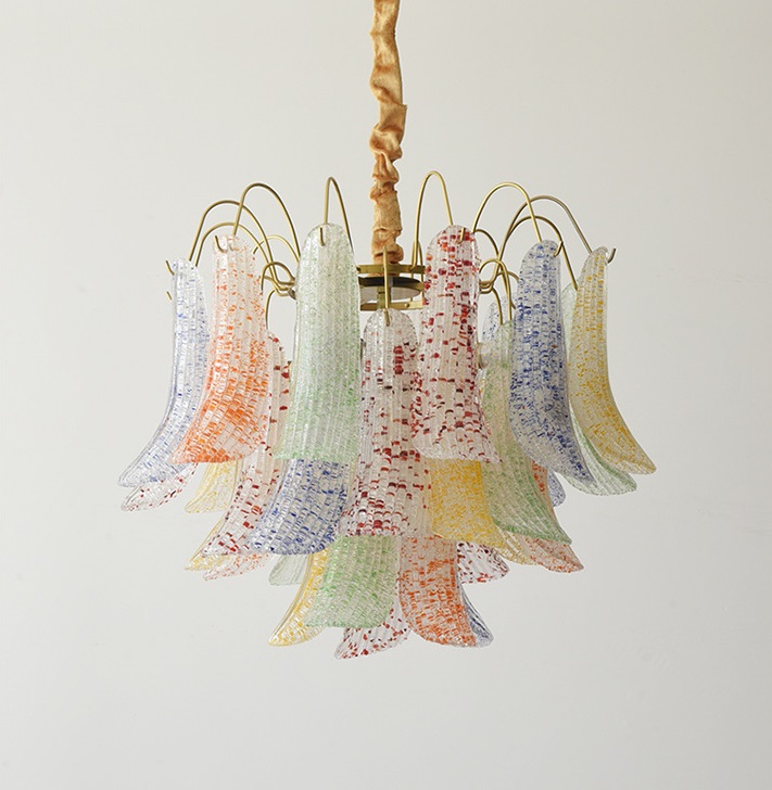 Светильник DZN-13298 ЗОЛОТО/МУЛЬТИ ` D600/H480+1000/7/E14/40W ETSY