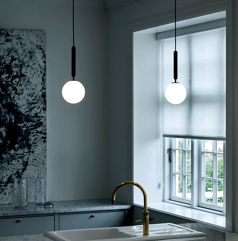 Светильник DZN1-4-34 ЧЕРНЫЙ ` D150/H1200/1/E27/40W