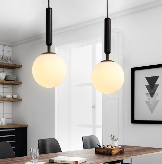 Светильник DZN1-4-34 ЧЕРНЫЙ ` D150/H1200/1/E27/40W