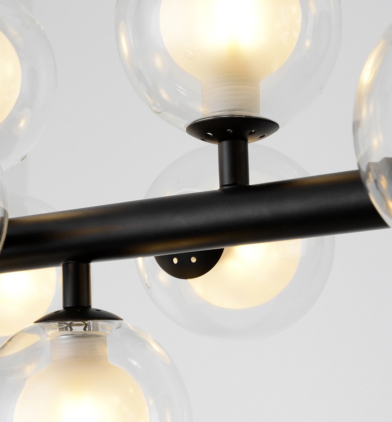 Светильник DZN-5233 ЧЕРНЫЙ ` D900/H900/16/G4/48W